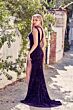 Alyce Paris 61334 Fringe Slit One Shoulder Dress