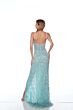 Alyce Paris 88011 High Slit Corset Back Dress
