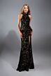 Alyce Paris 61979 Racerback High Neck Sequin Dress