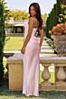 Amoris T747 Sweetheart Neck Strapless Column Maid of Honor Dress