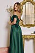Amoris by LaDivine T612 Full Skirt Lace Up Bridesmaid Dress