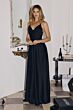 Amoris by LaDivine T714 Full Skirt Cowl Neckline Bridesmaid Dress