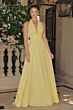 Amoris by LaDivine T715 Plunging Halter Backless Bridesmaid Dress