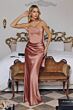 Amoris by LaDivine T816 Neck Scarf Lace Up Bridesmaid Dress