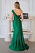 Amoris by LaDivine T817 High Slit One Shoulder Bridesmaid Dress