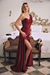 Amoris by LaDivine T817 High Slit One Shoulder Bridesmaid Dress