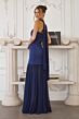 Amoris by LaDivine T825 Neria Strapless with Neck Scarf Dress