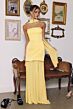 Amoris by LaDivine T825 Neria Strapless with Neck Scarf Dress