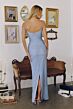 Amoris by LaDivine T725 Jamie Back Slit Shimmer Lace Dress