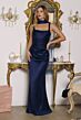 Amoris by LaDivine T729 Addison Square Neckline Drape Dress