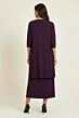 Amoris by LaDivine T9000 She's Timeless Scoop Neckline Midi Dress