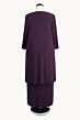 Amoris by LaDivine T9000 She's Timeless Scoop Neckline Midi Dress