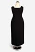 Amoris by LaDivine T9000 She's Timeless Scoop Neckline Midi Dress