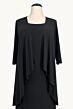 Amoris by LaDivine T9000 She's Timeless Scoop Neckline Midi Dress