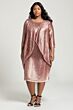 Amoris by LaDivine T9001 Sparkle Plisse Embellished 2 Piece Dress