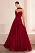 Amoris by LaDivine T703 A-Line Strapless Sweetheart Neck Dress
