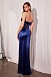 Amoris by LaDivine T811 Side Streamer Sheer Bodice Dress