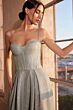 Amoris by LaDivine T706 Aurelia Sweetheart Neckline Glitter Dress
