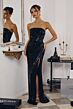 Amoris by LaDivine T724 Ellery High Slit Sequin Dress