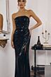 Amoris by LaDivine T724 Ellery High Slit Sequin Dress
