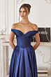 Amoris by LaDivine T821 Oriana Full Skirt Off The Shoulder Dress