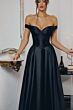 Amoris by LaDivine T821 Oriana Full Skirt Off The Shoulder Dress