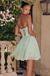 Amoris by LaDivine T709 Anastasia Neck Scarf Sweetheart Neckline Dress
