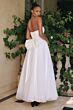 Amoris T712W Lara Straight Neckline Backless Wedding Dress For Civil Courthouse Wedding