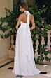 Amoris T715W Soraya Brush Train Plunging Halter Neck Wedding Dress