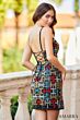 Amarra 87456 Spaghetti Straps Embellished Dress