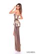 Amarra 88009 Side Tail One Shoulder Dress