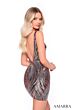 Amarra 88035 Bare Back Sequin Dress