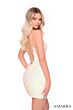 Amarra 88078 Lace-Up Back Sequin Dress