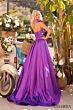 Amarra 88914 Detachable Overskirt One Shoulder Dress