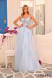 Amarra 88086 Illusion Corset Embroidered Dress