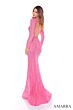 Amarra 88093 Multiple Cutout Long Sleeve Dress