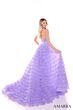 Amarra 88102 Ruffle Skirt Halter Neck Dress