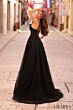 Amarra 88109 Sweetheart Neckline Sheer Corset Dress