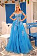 Amarra 88117 Off The Shoulder Embroidered Dress