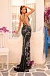 Amarra 88120 High Slit Embellished Dress