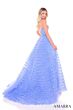 Amarra 88129 Ruffle Skirt Strapless Dress
