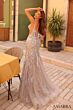 Amarra 88130 Illusion Corset Sequin Glitter Dress