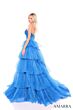 Amarra 88131 Layered Skirt Strapless Corset Dress