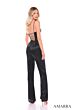 Amarra 88135 Floral Top Lace-Up Jumpsuit