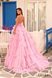 Amarra 88147 Layered Overskirt One Shoulder Dress