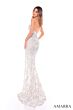 Amarra 94314 Embellished Strapless Sweetheart Dress