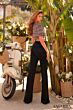 Amarra 89028 Beaded Top Short Sleeve 2-Piece Pantsuit