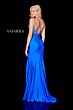 Amarra 20019 Plunging Neckline Embellished Dress