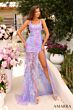 Amarra 88728 Sheer Skirt Embroidered Dress