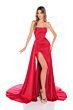 Amarra 88835 Side Tail Strapless Ruched Dress